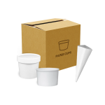 OEM - Paper Ice Cream Cups & Sleeves